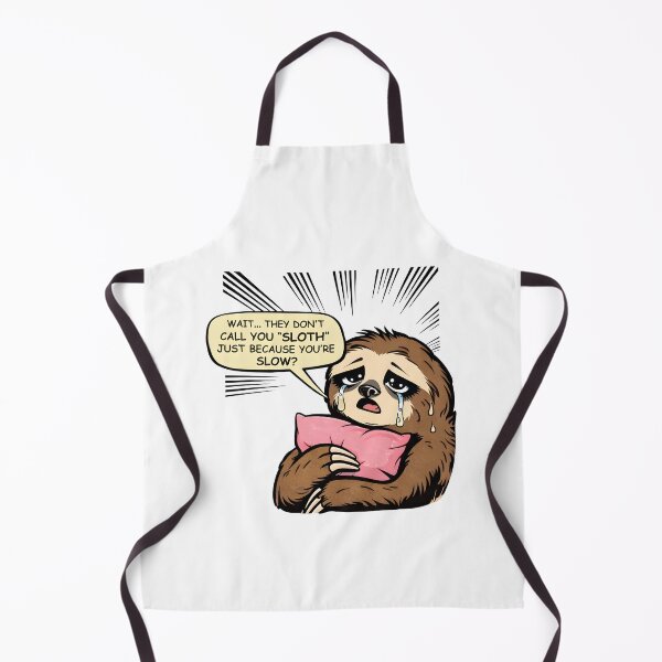 Item preview, Sad Sloth Meme – Funny Slow Animal Cartoon Illustration designed and sold by Senkov.