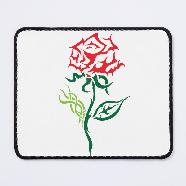 Item preview, Cybertribal rose. Cybertribal Flower. Full color ver. designed and sold by Tribalgothss.