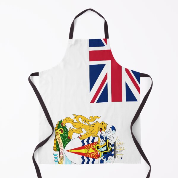 Item preview, Vertical British Antarctic Territory Flag designed and sold by NTGUILTY.