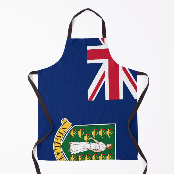 Item preview, Vertical British Virgin Islands Flag designed and sold by NTGUILTY.