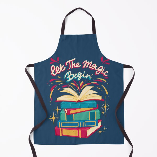 Item preview, Let The Magic Begin - Book Lover Fantasy Illustration designed and sold by MinimalAnGo.