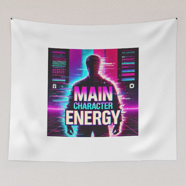 Item preview, Main character energy designed and sold by MotobikerMefi.