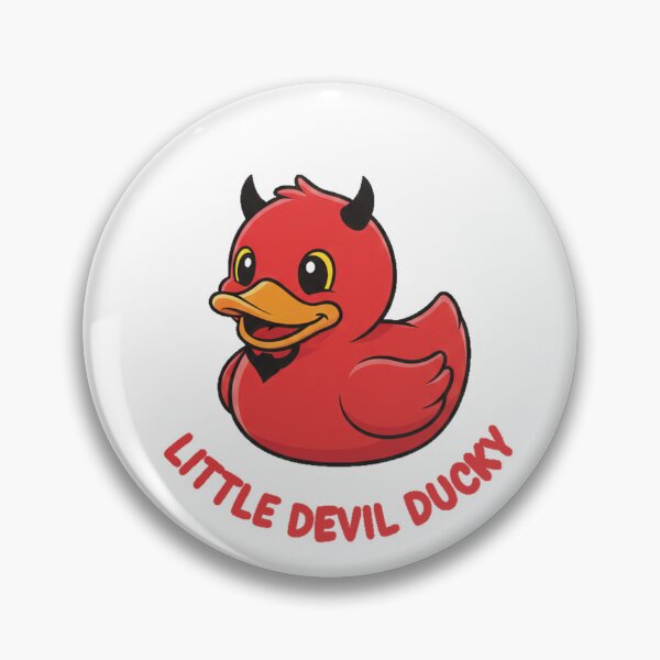 Item preview, Little Devil Ducky Rubber Duck Cruise Sticker designed and sold by StickersPort.