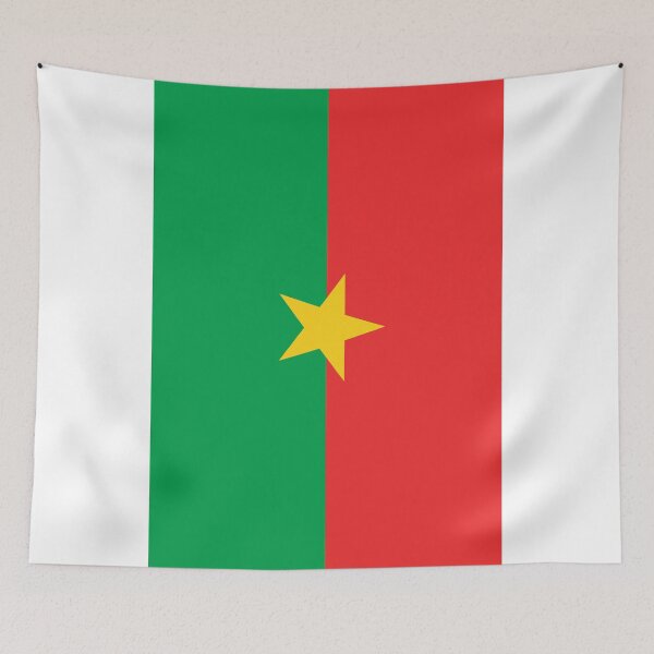 Item preview, Vertical Burkina Faso Flag Design designed and sold by NTGUILTY.