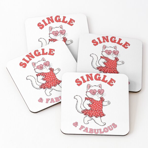 Item preview, Single & Fabulous Sassy Cat Valentine's Day 2026 designed and sold by VividDripCo.