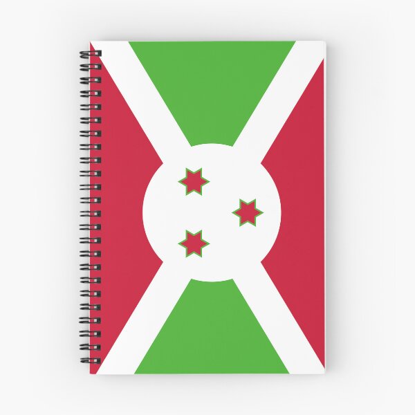 Item preview, Vertical Burundi Flag Design designed and sold by NTGUILTY.
