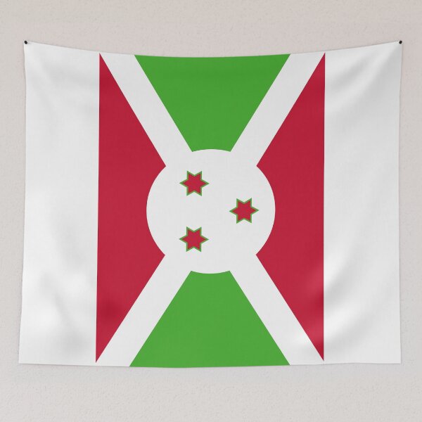 Item preview, Vertical Burundi Flag Design designed and sold by NTGUILTY.