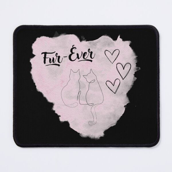 Item preview, Valentine’s Day Cat Lover Gift | fur-ever love designed and sold by TheraWear.