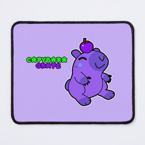 Item preview, Capybara Grape designed and sold by fantasmahappy.