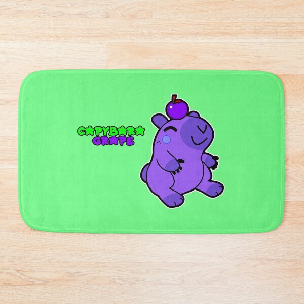 Item preview, Capybara Grape designed and sold by fantasmahappy.