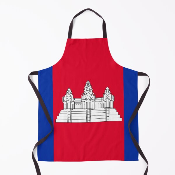 Item preview, Vertical Cambodia Flag Design designed and sold by NTGUILTY.