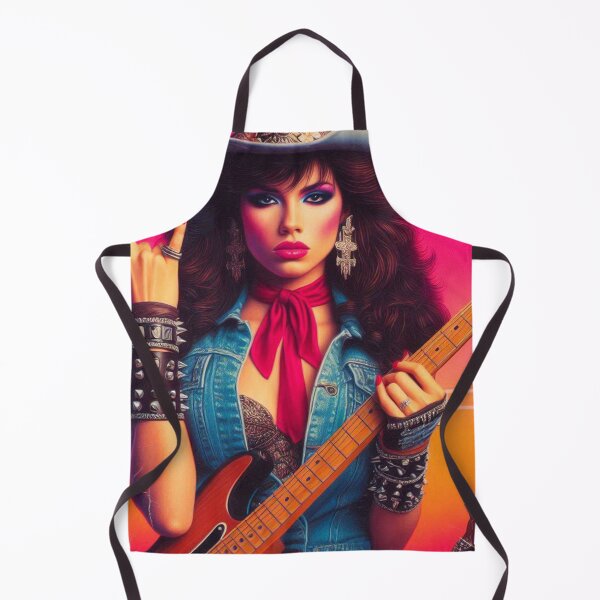 Item preview, Retro Hard Rock Girl designed and sold by PulpVintage.