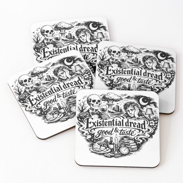 Item preview, Existential dread & good taste designed and sold by MotobikerMefi.