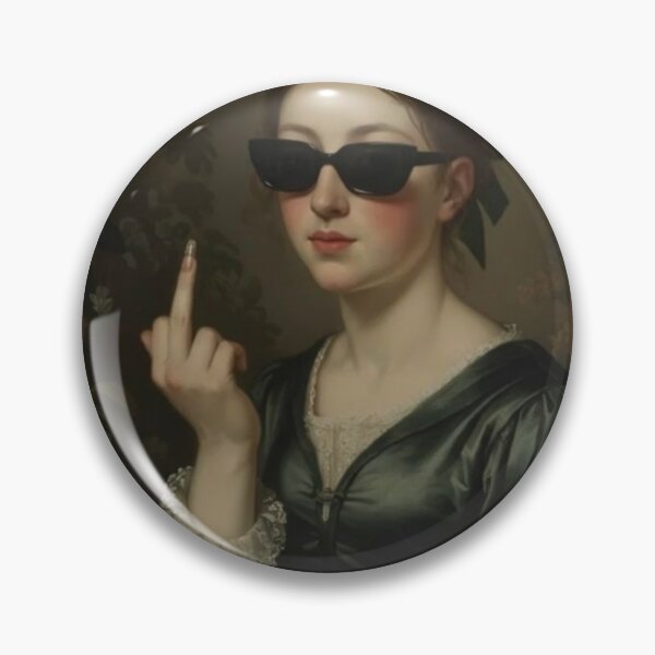 Item preview, Vintage Painting Funny Sarcastic Humor designed and sold by AlleyStudios.
