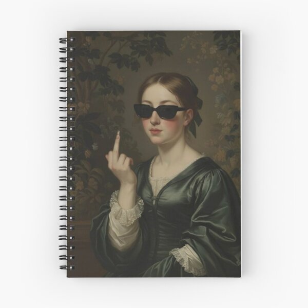 Item preview, Vintage Painting Funny Sarcastic Humor designed and sold by AlleyStudios.