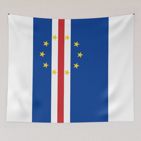Item preview, Vertical Cape Verde Flag Design designed and sold by NTGUILTY.