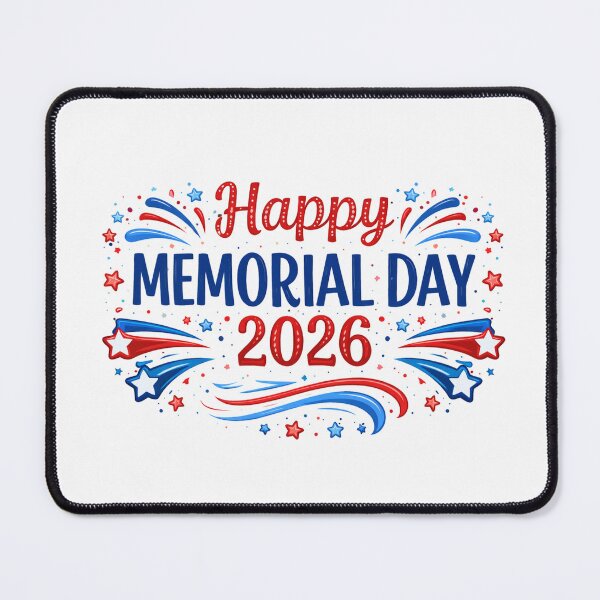 Item preview, HAPPY MEMORIAL DAY 2026 designed and sold by bebeshoppl.