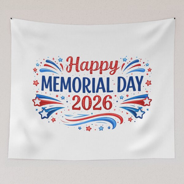 Item preview, HAPPY MEMORIAL DAY 2026 designed and sold by bebeshoppl.