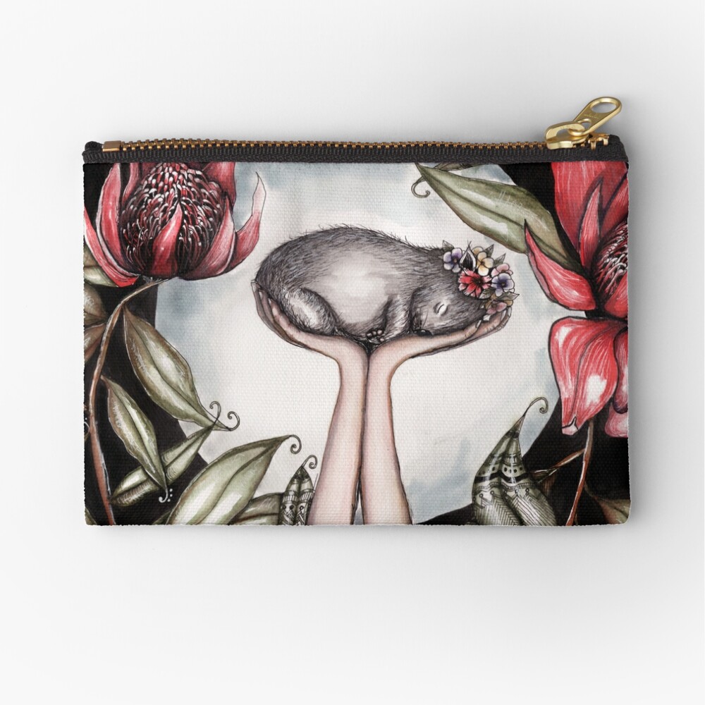Item preview, Zipper Pouch designed and sold by dishmoptop.