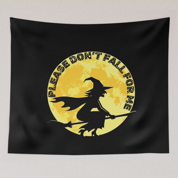 Item preview, Witch On The Moon. Please Don't Fall For Me T-shirt designed and sold by Gajabuu.