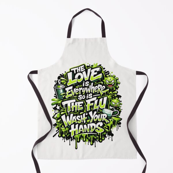 Item preview, Love is Everywhere So is The Flu Wash Your Hands designed and sold by MA project.