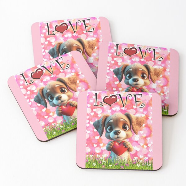 Item preview, THIS PUPPY IS SENDING SOME VALENTINE LOVE designed and sold by Tammera.