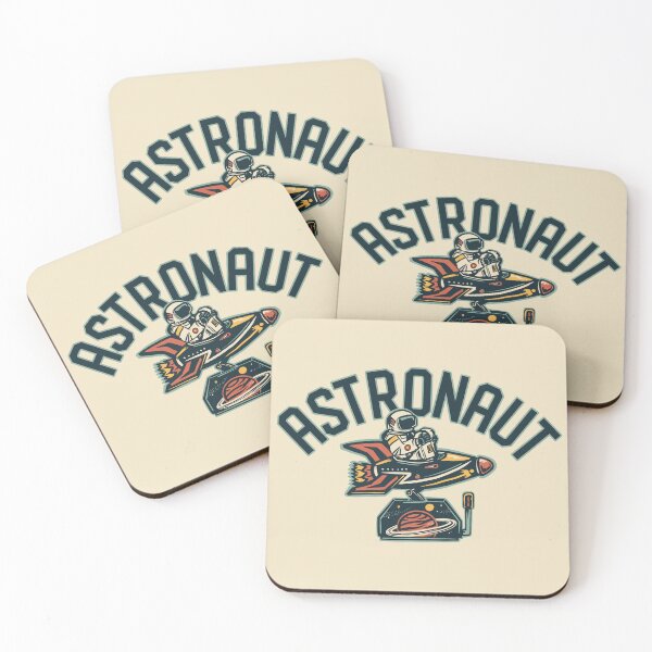 Item preview, 21st Century Astronaut (Retro Coin-Operated Rocket Ride) designed and sold by andrewsteger.