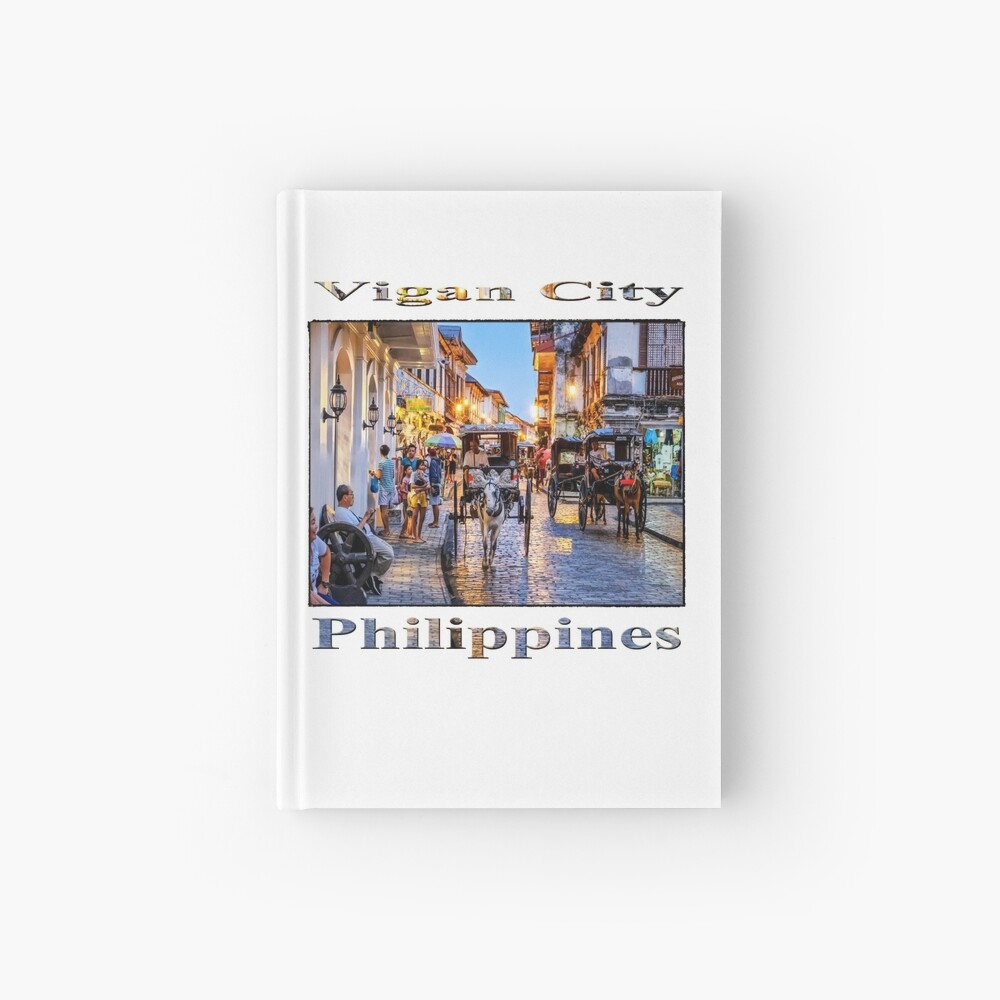Rush Hour in Vigan City Hardcover Journal