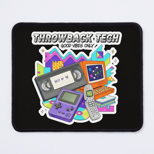 Item preview, Throwback Tech – Retro 90s Technology Nostalgia Design designed and sold by thernaX.