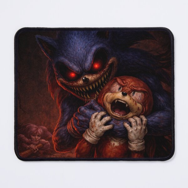 Item preview, Sonic.EXE | No Escape – Creepypasta Horror Art designed and sold by Untamed Ink.