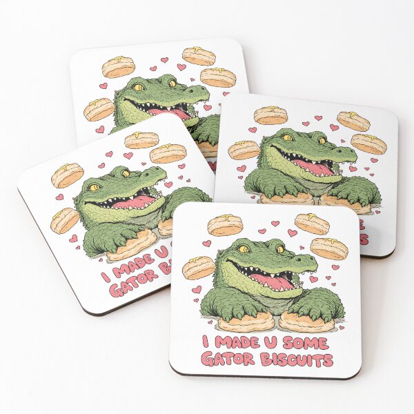 Artikelvorschau, Ich habe dir Alligator-Kekse gebacken – Lustiges Wortspiel mit Alligator-Futter entworfen und verkauft von Senkov.