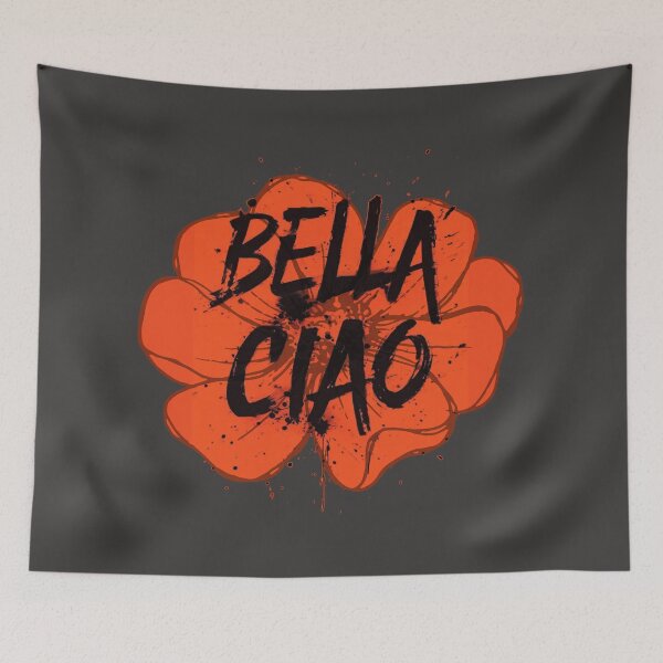 Item preview, Bella ciao - red flower designed and sold by Stefrait-7.