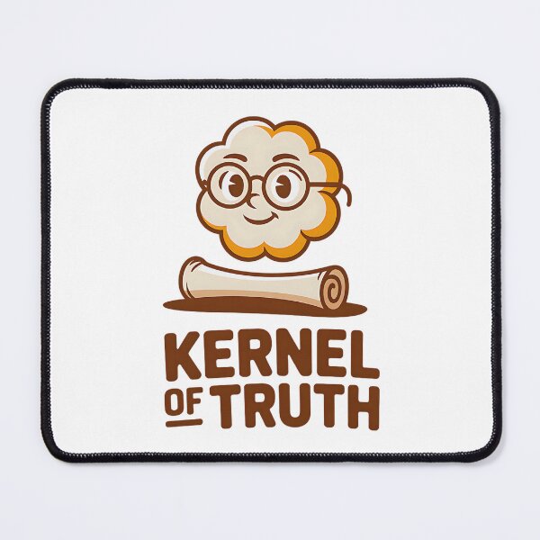 Item preview, Nerdy Popcorn Kernel of Truth designed and sold by Bliss Find And Design.