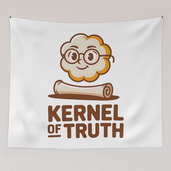 Item preview, Nerdy Popcorn Kernel of Truth designed and sold by Bliss Find And Design.