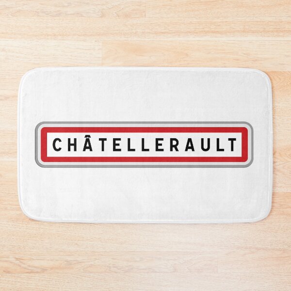 Item preview, Town entrance sign for Châtellerault – Vienne, Nouvelle-Aquitaine designed and sold by Panneaux et signalisations - NPOITEVIN.