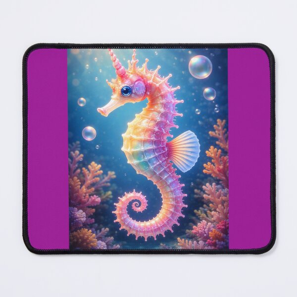 Item preview, Rainbow Seahorse designed and sold by Anamcaradivine.