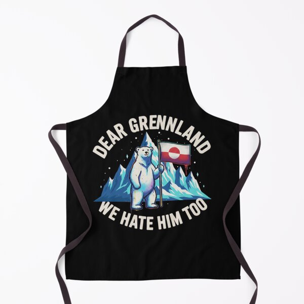 Item preview, Dear Greenland We Hate Him Too designed and sold by Meryem Mamouni.