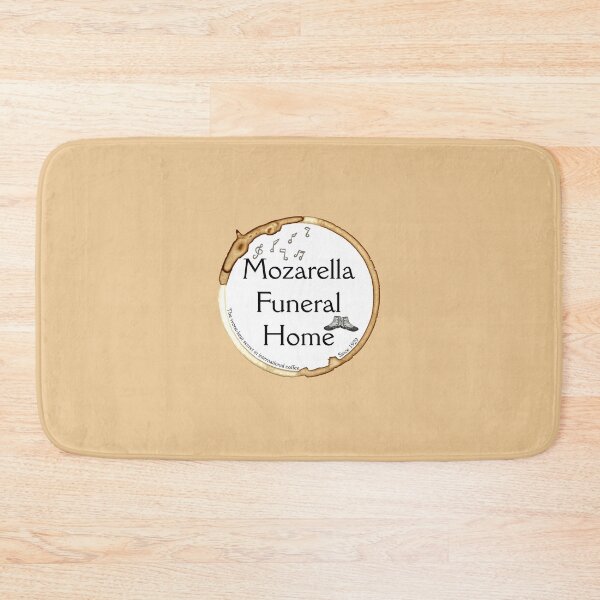 Item preview, Mozarella Funeral Home designed and sold by InkThinkArt.