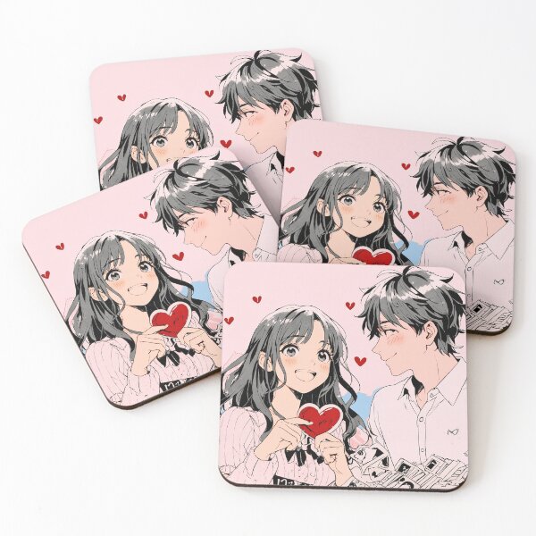 Item preview, Heart in Hand: Anime Romance Sketch designed and sold by SSeller2025.