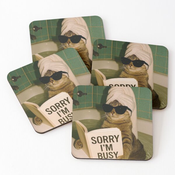 Item preview, Busy Cat Meme designed and sold by AlleyStudios.