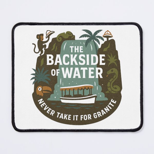 Item preview, The Backside of Water designed and sold by ETcktAdventures.