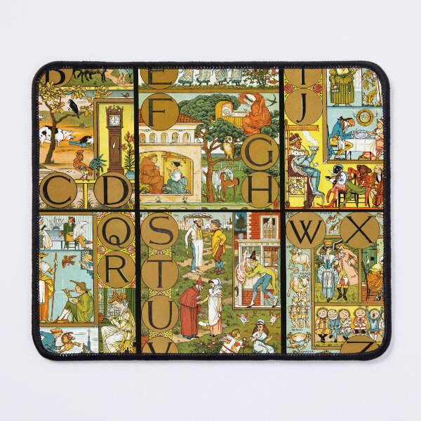 Item preview, The Alphabet of Old Friends  designed and sold by GrayHareCards.