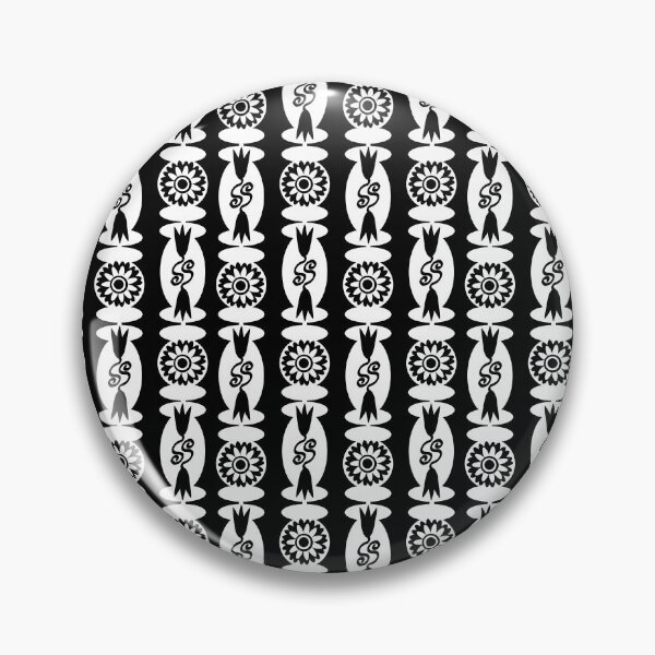 Item preview, Black & White Vertical Alternating Beads designed and sold by Digitalmyth's Designs.