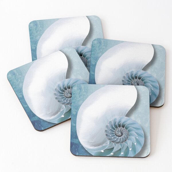 Item preview, Soft White Nautilus Shell designed and sold by Sharon Cummings Art.