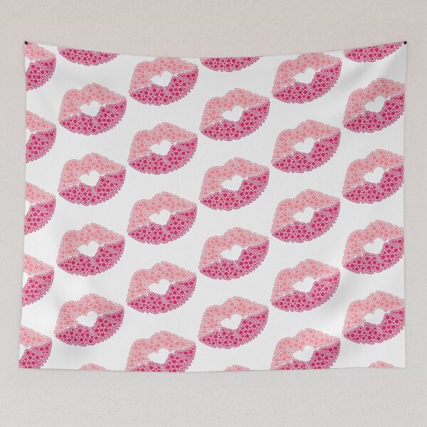 Item preview, Arte de puntos del beso del corazón designed and sold by Cardiff Creative.
