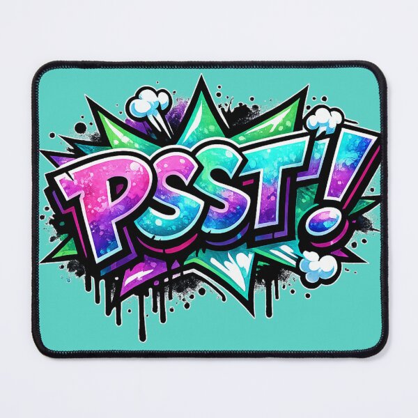 Item preview, PSST! Comic Graffiti Pop Art for Your Attention designed and sold by royalswin.