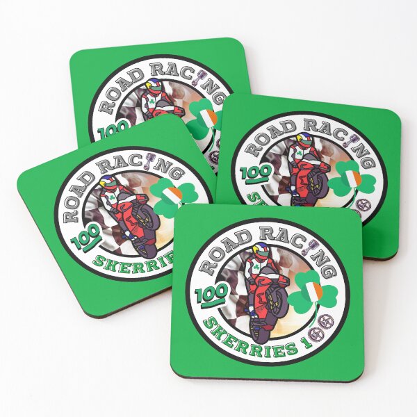 Item preview, Motorcycle Road Racing - Skerries 100 Ireland. designed and sold by MPC-Mince-Pies.
