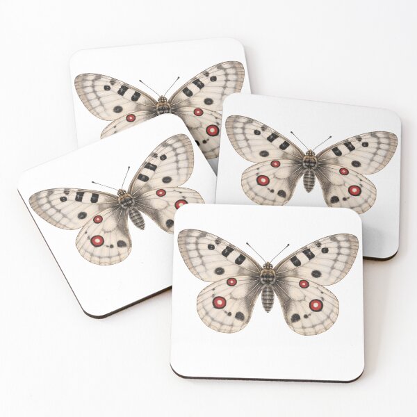 Item preview, Intricate Apollo Butterfly designed and sold by TenderPawStudio.