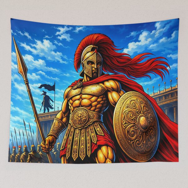 Item preview, Prince Hector of Troy Art – Trojan Warrior designed and sold by EASNFTCOL.