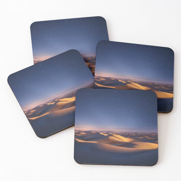 Item preview, Golden Dunes & Star-Filled Sky – Serene Cosmic Silence designed and sold by EK-World.
